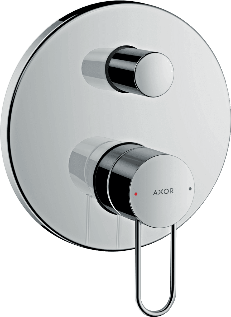 Bild von HANSGROHE AXOR Uno Einhebel-Wannenmischer Unterputz mit Bügelgriff #38426000 - Chrom