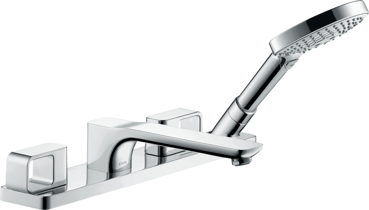 Bild von HANSGROHE AXOR Urquiola 4-Loch Fliesenrandarmatur #11445000 - Chrom