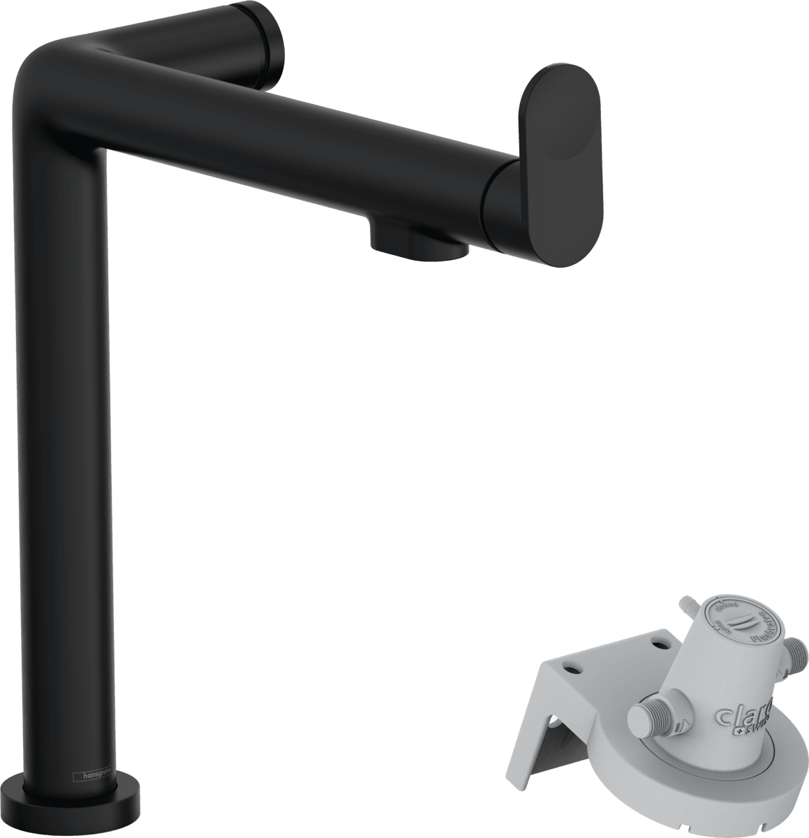 Bild von HANSGROHE Aqittura M91 FilterSystem 240, 1jet #76804670 - Mattschwarz