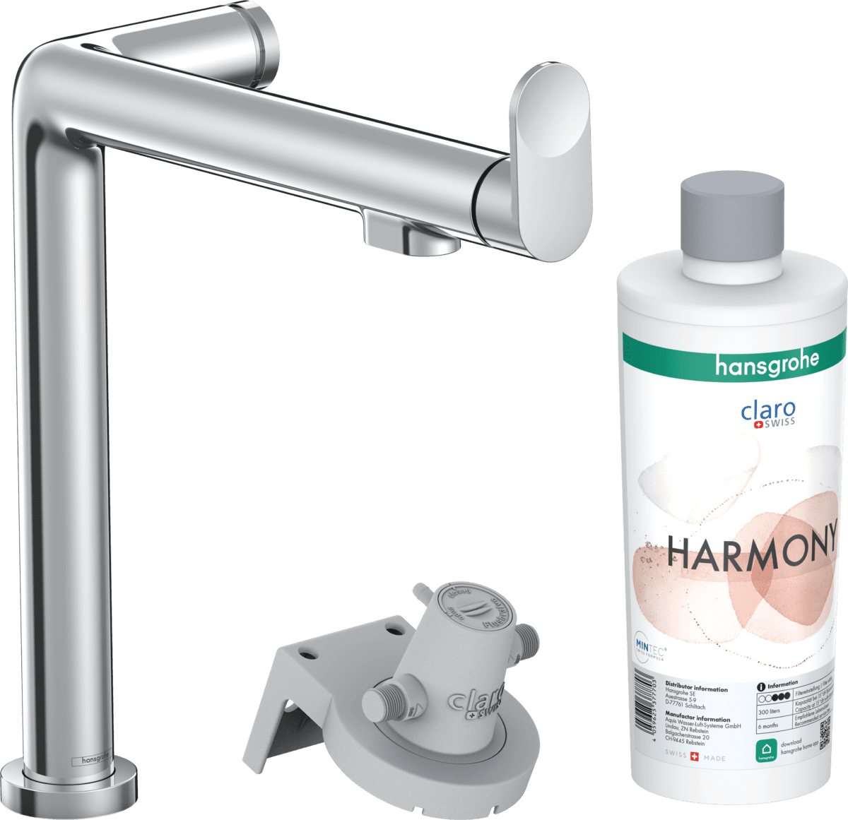 Bild von HANSGROHE Aqittura M91 FilterSystem 240, 1jet, Starter Set #76802000 - Chrom