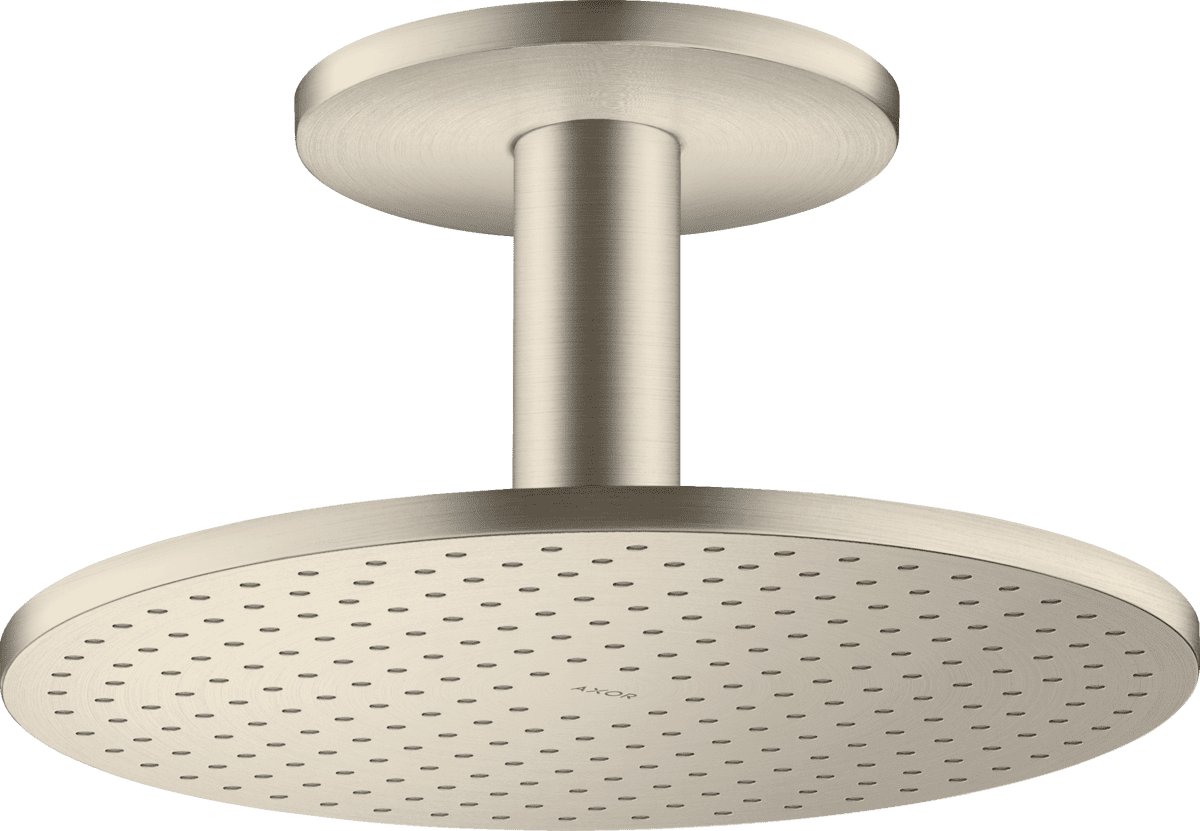 Bild von HANSGROHE AXOR ShowerSolutions Kopfbrause 300 1jet mit Deckenanschluss #35301820 - Brushed Nickel