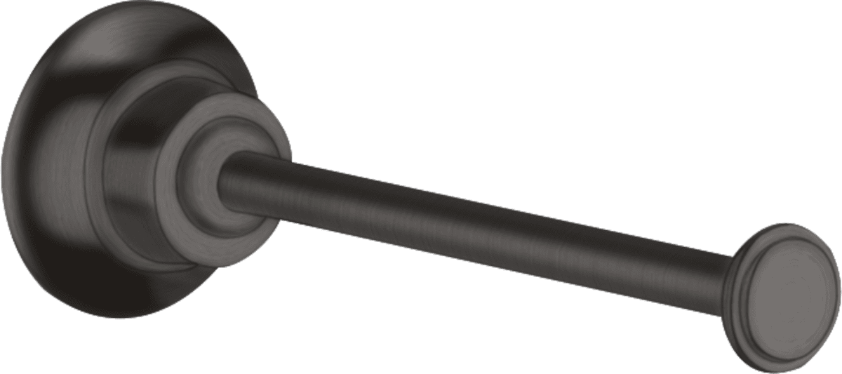 Picture of HANSGROHE AXOR Montreux Toilet paper holder #42028340 - Brushed Black Chrome