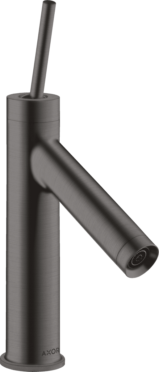 Bild von HANSGROHE AXOR Starck Einhebel-Waschtischmischer 90 mit Pingriff und Ablaufgarnitur #10117340 - Brushed Black Chrome