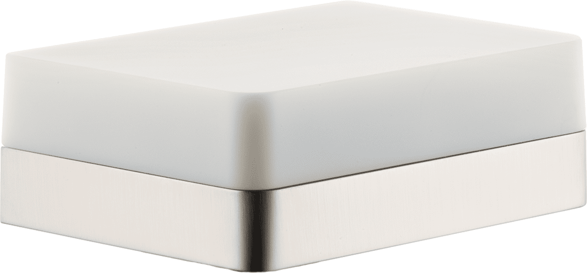 Bild von HANSGROHE AXOR Universal Softsquare Ablage 150/70 für Dusche #42802820 - Brushed Nickel
