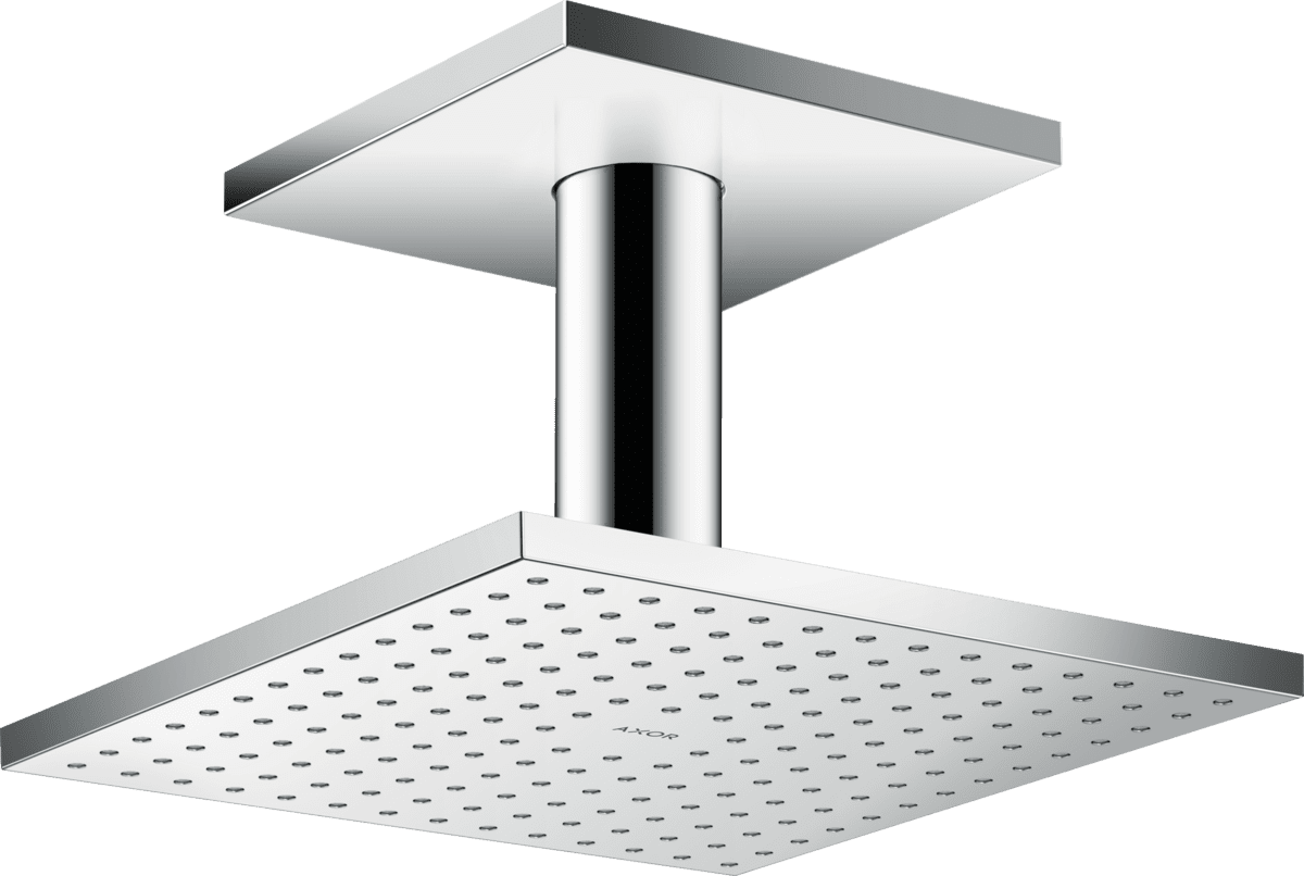 Bild von HANSGROHE AXOR ShowerSolutions Kopfbrause 250/250 1jet mit Deckenanschluss #35308000 - Chrom