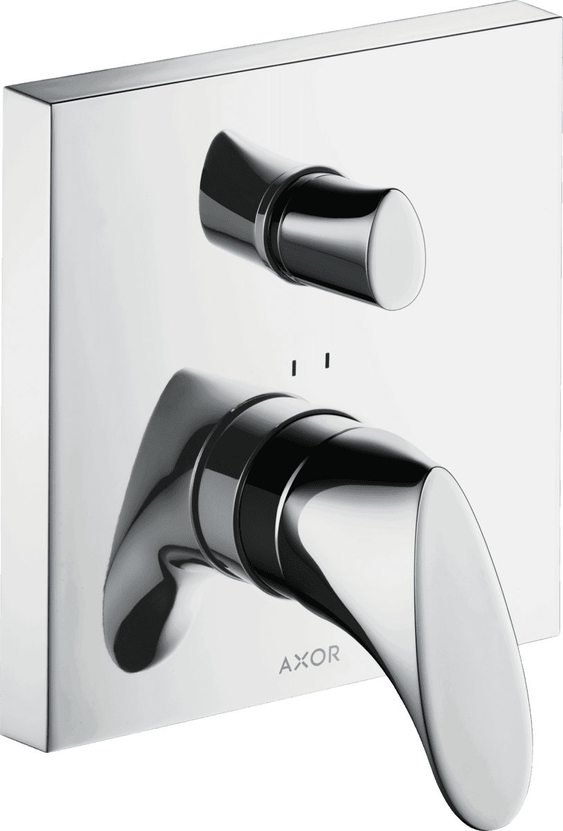 Bild von HANSGROHE AXOR Starck Organic Einhebel-Wannenmischer Unterputz mit integrierter Sicherungskombination nach EN1717 #12416000 - Chrom