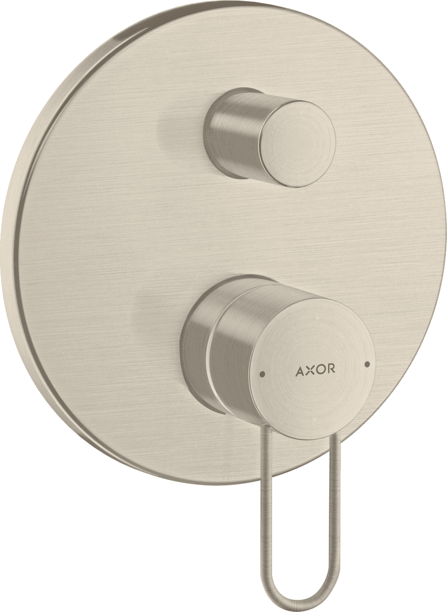 Bild von HANSGROHE AXOR Uno Einhebel-Wannenmischer Unterputz mit Bügelgriff #38426820 - Brushed Nickel