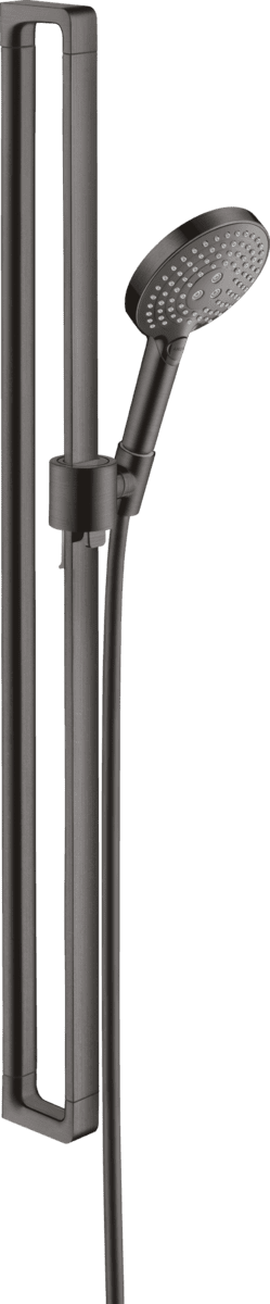 Bild von HANSGROHE AXOR Citterio E Brauseset 0,90 m mit Handbrause 120 3jet #36735340 - Brushed Black Chrome