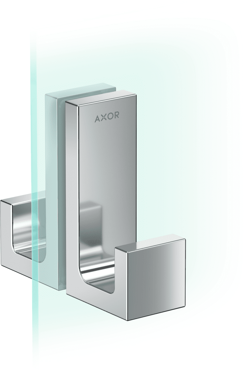 Obrázek HANSGROHE AXOR Universal Rectangular Rukojeť dveří sprchy #42639000 - chrom