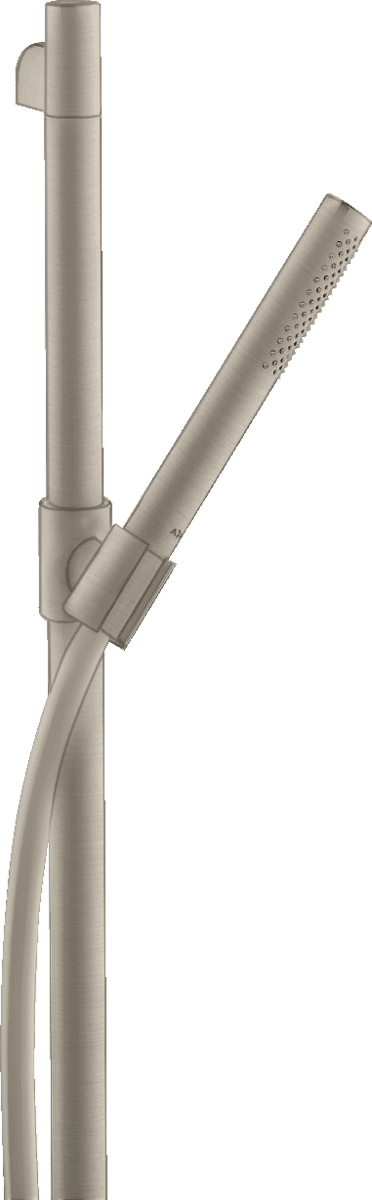 Bild von HANSGROHE AXOR Starck Brauseset 0,90 m mit Stabhandbrause 1jet EcoSmart #27983820 - Brushed Nickel