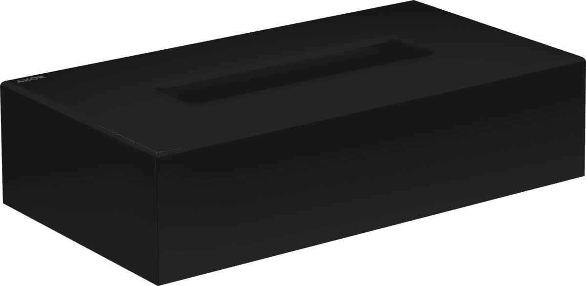 Bild von HANSGROHE AXOR Universal Circular Kosmetiktuchbox #42873670 - Mattschwarz