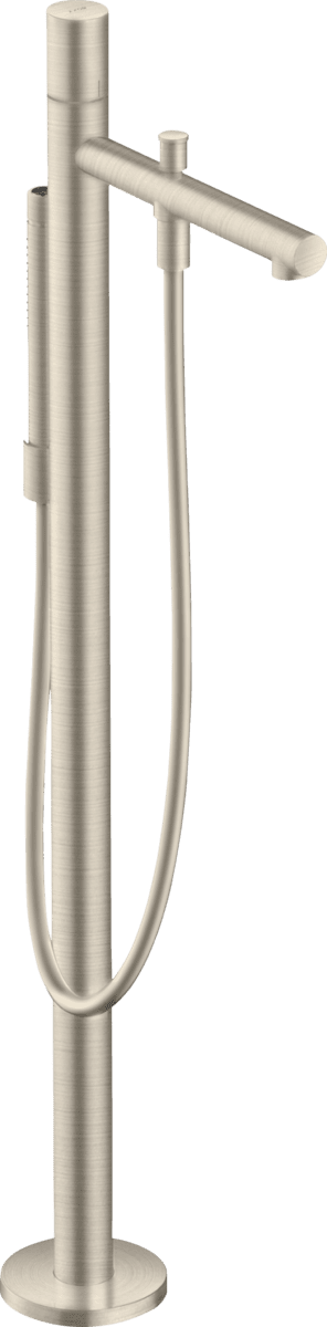 Bild von HANSGROHE AXOR Uno Einhebel-Wannenmischer bodenstehend mit Zerogriff #45416820 - Brushed Nickel