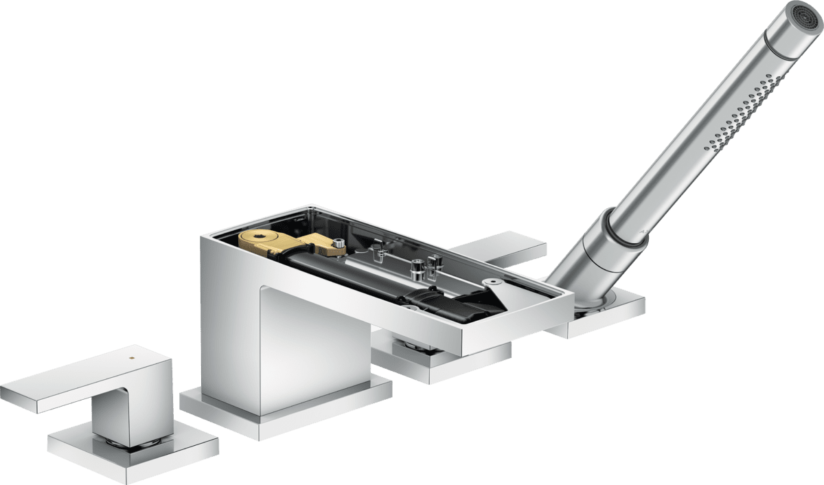 Bild von HANSGROHE AXOR MyEdition 4-Loch Wannenrandarmatur ohne Platte #47432000 - Chrom