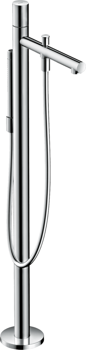 Bild von HANSGROHE AXOR Uno Einhebel-Wannenmischer bodenstehend mit Zerogriff #45416000 - Chrom
