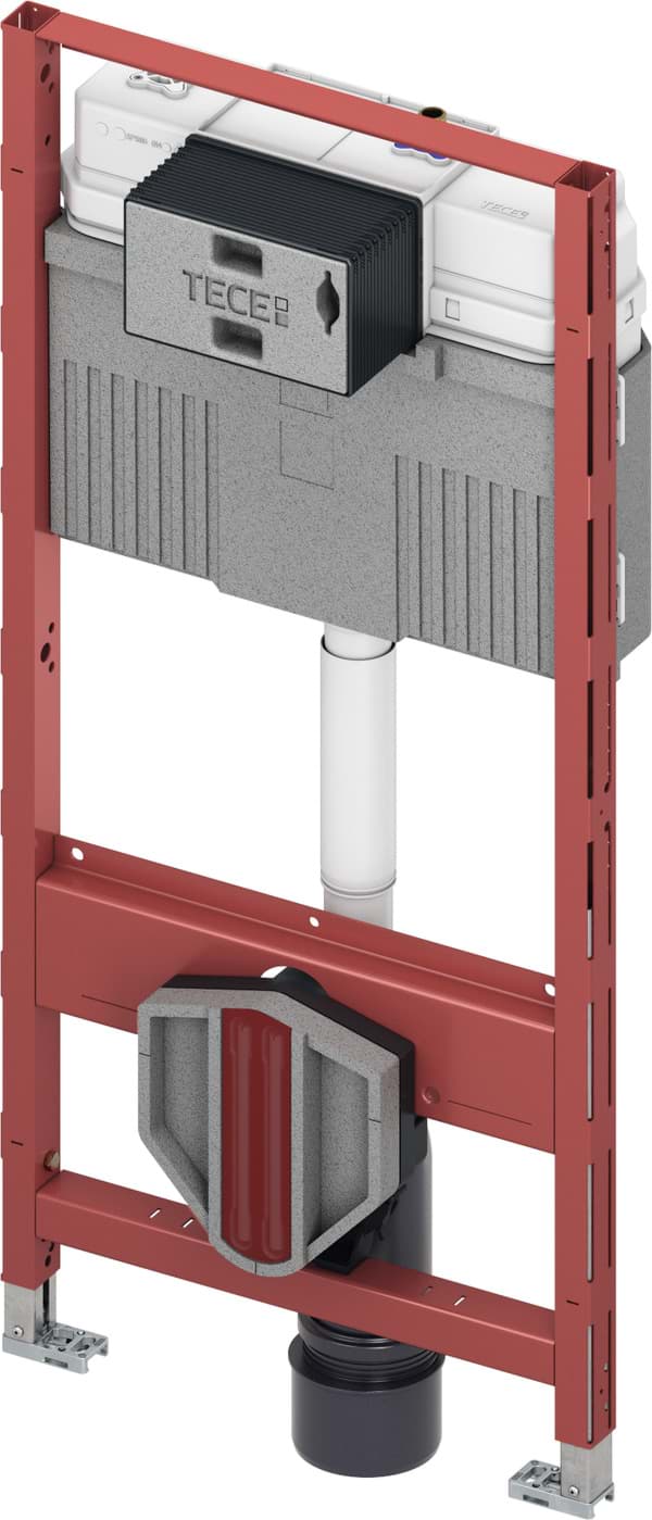 Bild von TECE TECEprofil WC-Modul mit Uni-Spülkasten, mit integrierter Hygienespülfunktion Kaltwasser, Bauhöhe 1120 mm 9300101