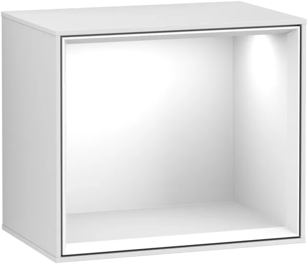 Bild von VILLEROY BOCH Finion Regalmodul, 418 x 356 x 270 mm, White Matt Lacquer / Glossy White Lacquer #FD10GFMT