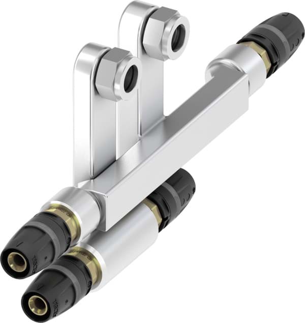 Bild von TECE TECElogo-Push SLHK-Anschlussgarnitur Dimension 16 x 15 Cu x Stopfen #8740423