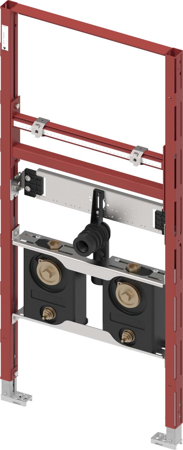 Obrázek TECE TECEprofil washstand module including two assembly blocks for mounting water meter measuring capsules, installation height 1120 mm #9310017