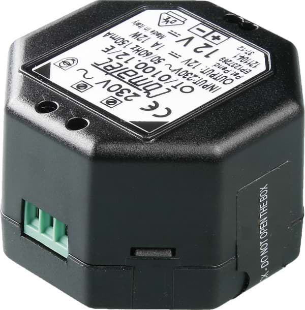 Bild von TECE TECEplanus Trafo für 230/12 V-Netzelektronik, WC/Urinal #9810003