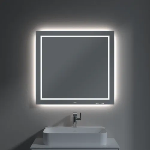 Bild von VILLEROY BOCH Finion Spiegel, mit Beleuchtung, 800 x 750 x 45 mm #G6008000