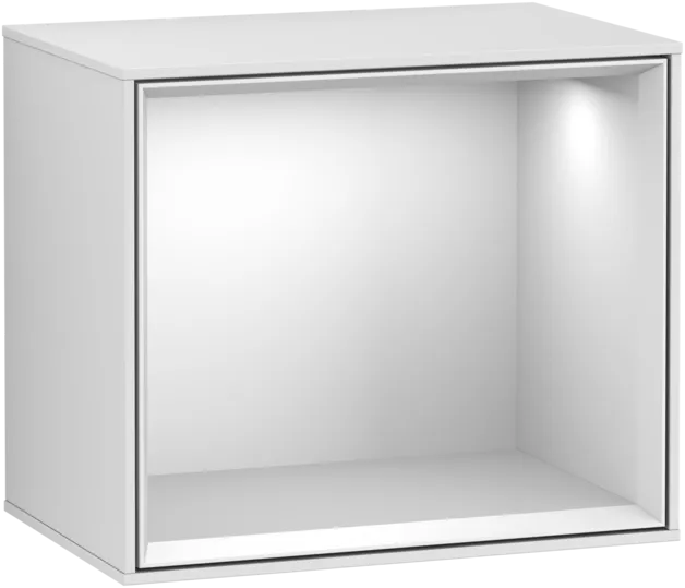 Bild von VILLEROY BOCH Finion Regalmodul, mit Beleuchtung, 418 x 340 x 270 mm, White Matt Lacquer / White Matt Lacquer #G580MTMT